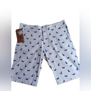 NWT Genex Kavalli Print Shorts Sz 38